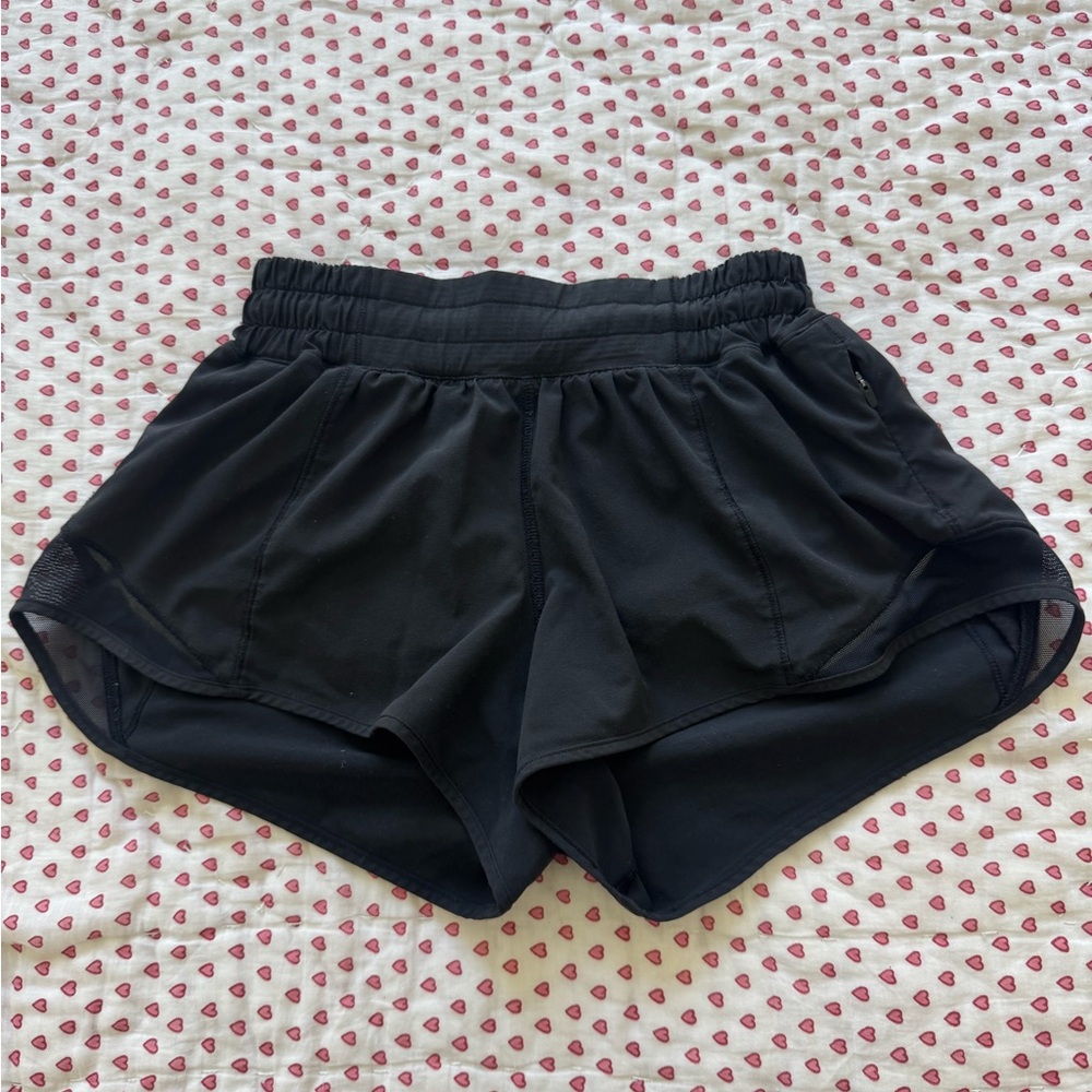 lululemon athletica Women's Black Athletic Shorts